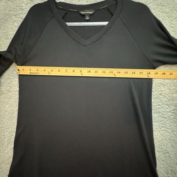 Banana Republic Top Womens Small V-Neck Tunic Elevated Career Work Capsule Basic - Picture 12 of 16